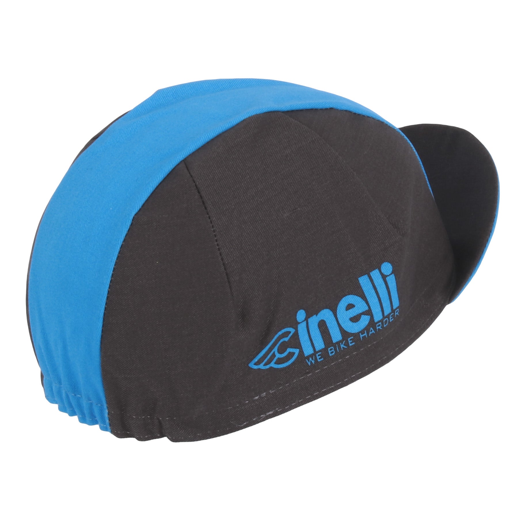 Cinelli We Bike Harder - Blue Line Cykelkeps