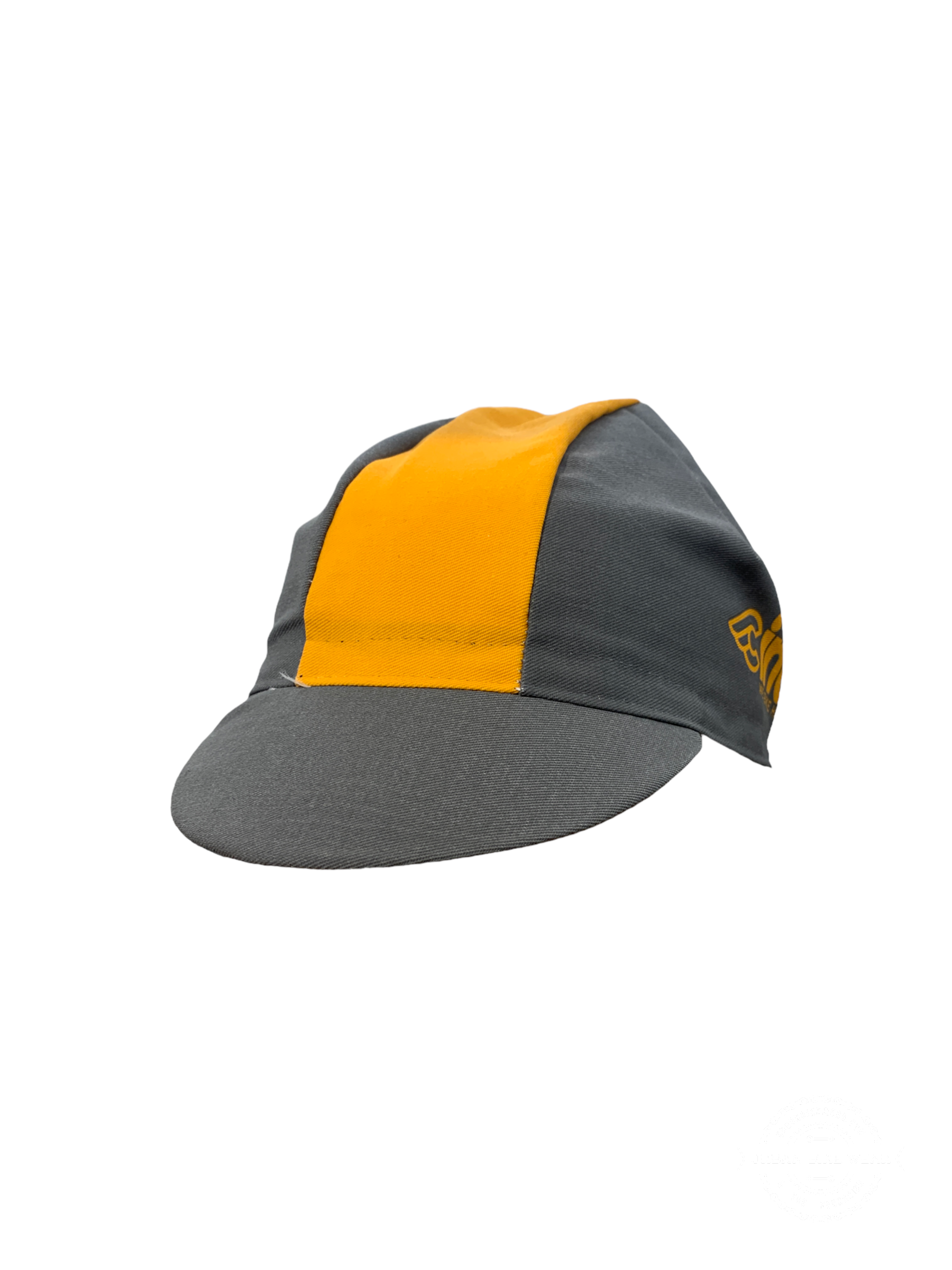 Cinelli We Bike Harder - żółta czapka rowerowa Yellow Line