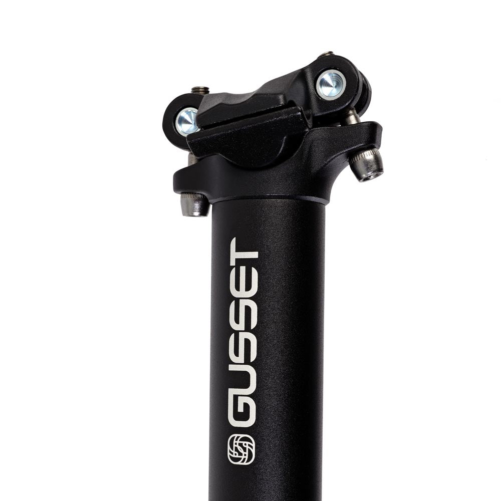 sattelstütze 31 Gusset Lofty XXL Sattelstütze 31,6 450 mm Schwarz – urbanbikewear.com