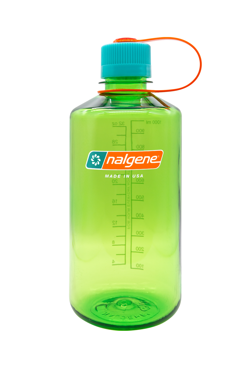 Botella de agua Nalgene de boca estrecha Tritan 1L, Pear Sustain
