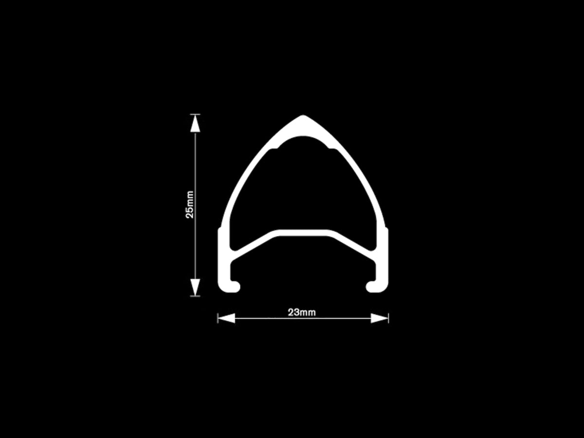 H PLUS SON Archetype 700C Rim - Black