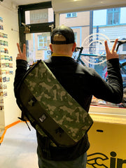 Chrome Industries Citizen Messenger -laukku Harvinainen maastokuvio