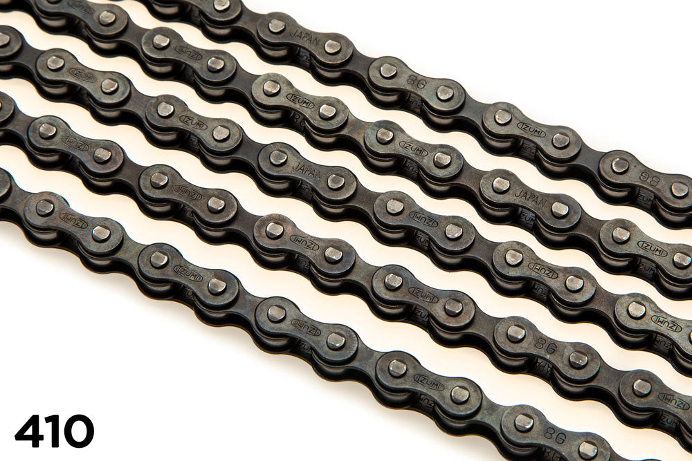 Izumi 410 Track Kæde 1/8" - Sort