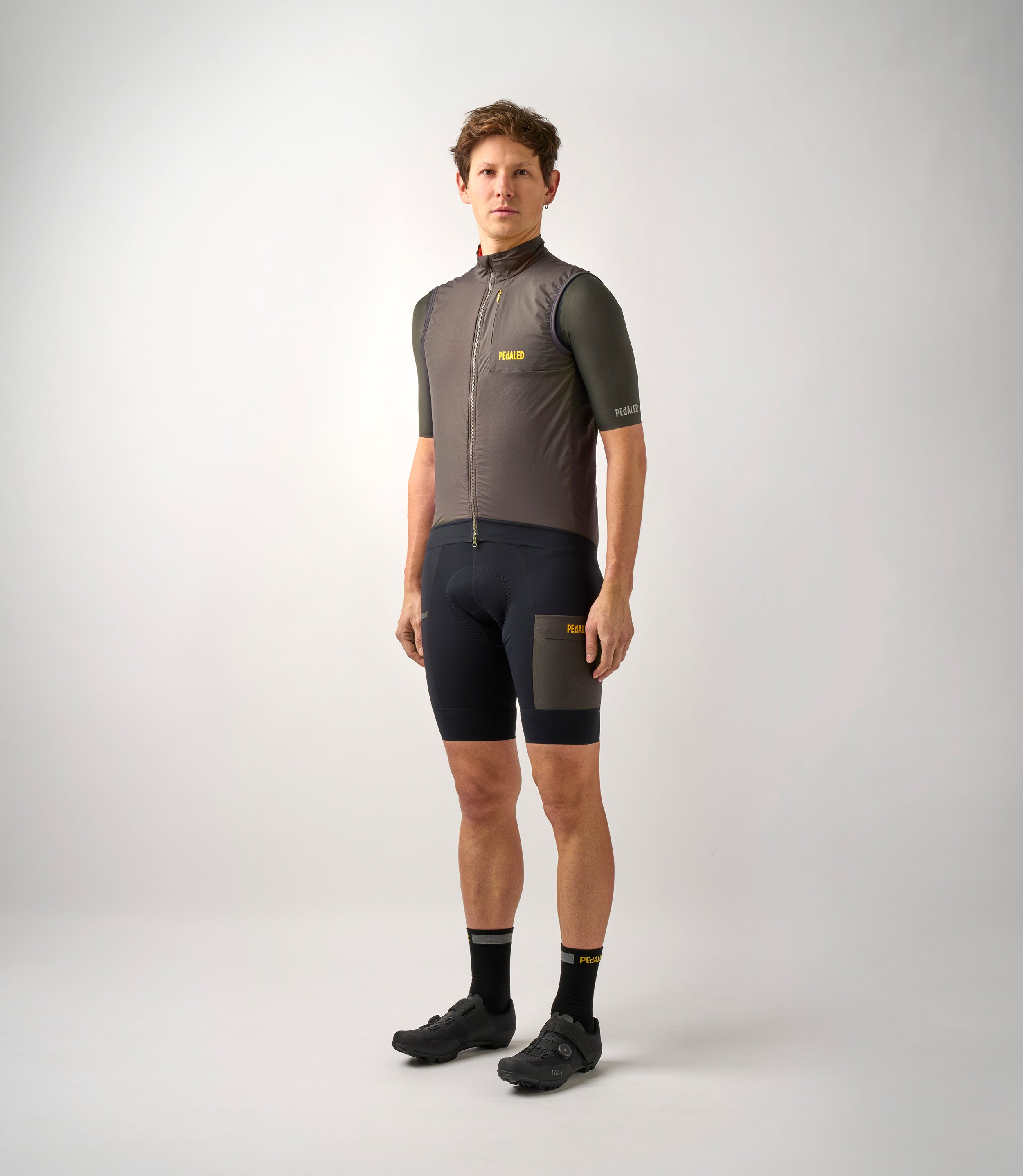 Gilet PEdALED Odyssey Summer Cycling Alpha® - Encre grise