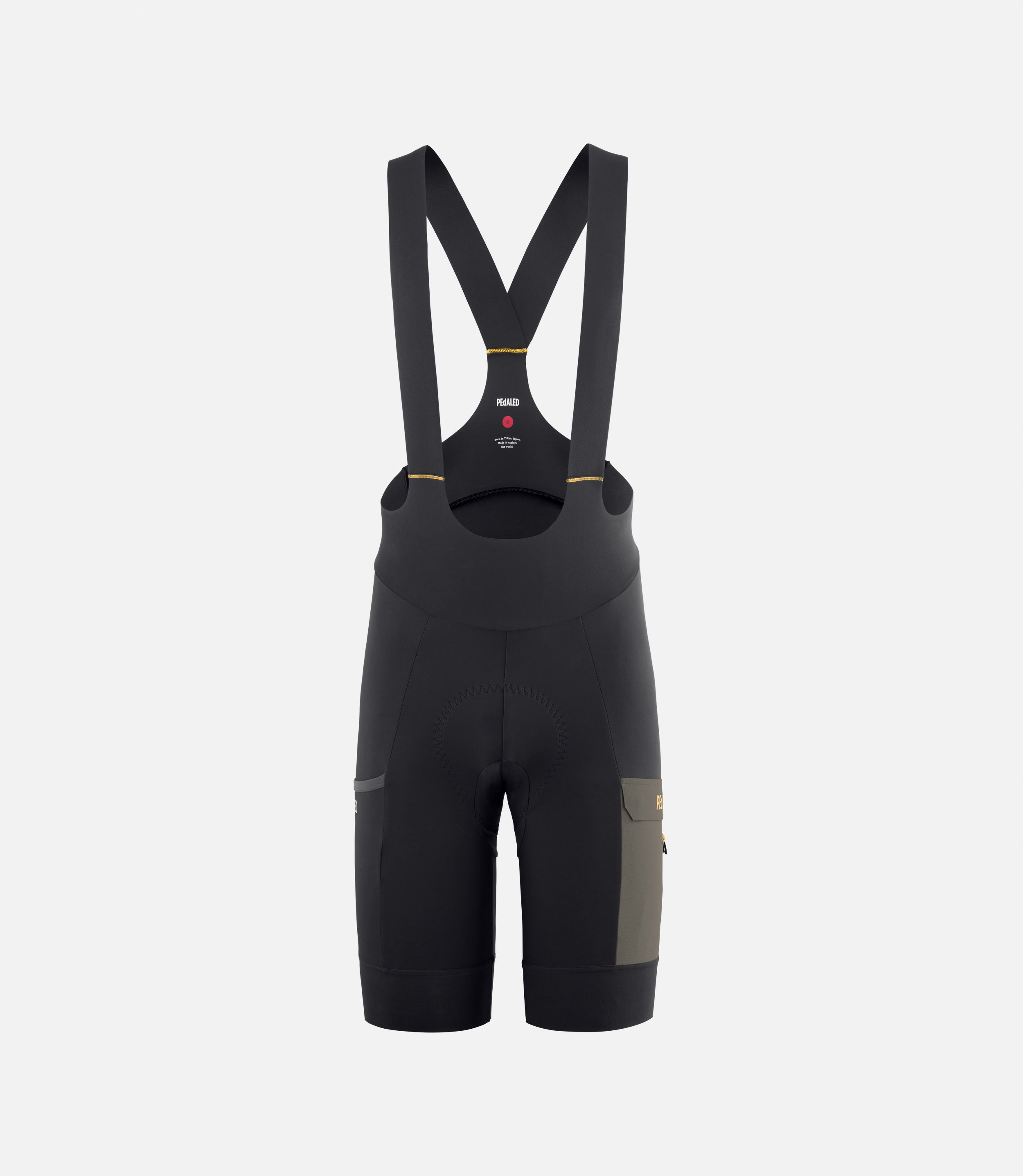 PEdALED Odyssey Sommer-Radträgerhose - Schwarz