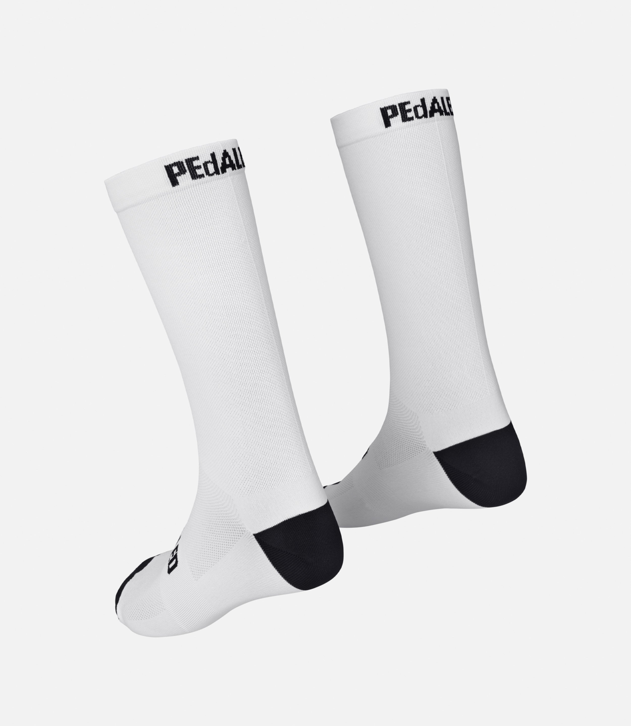 PEdALED Essential Letnie Skarpety Kolarskie - Białe