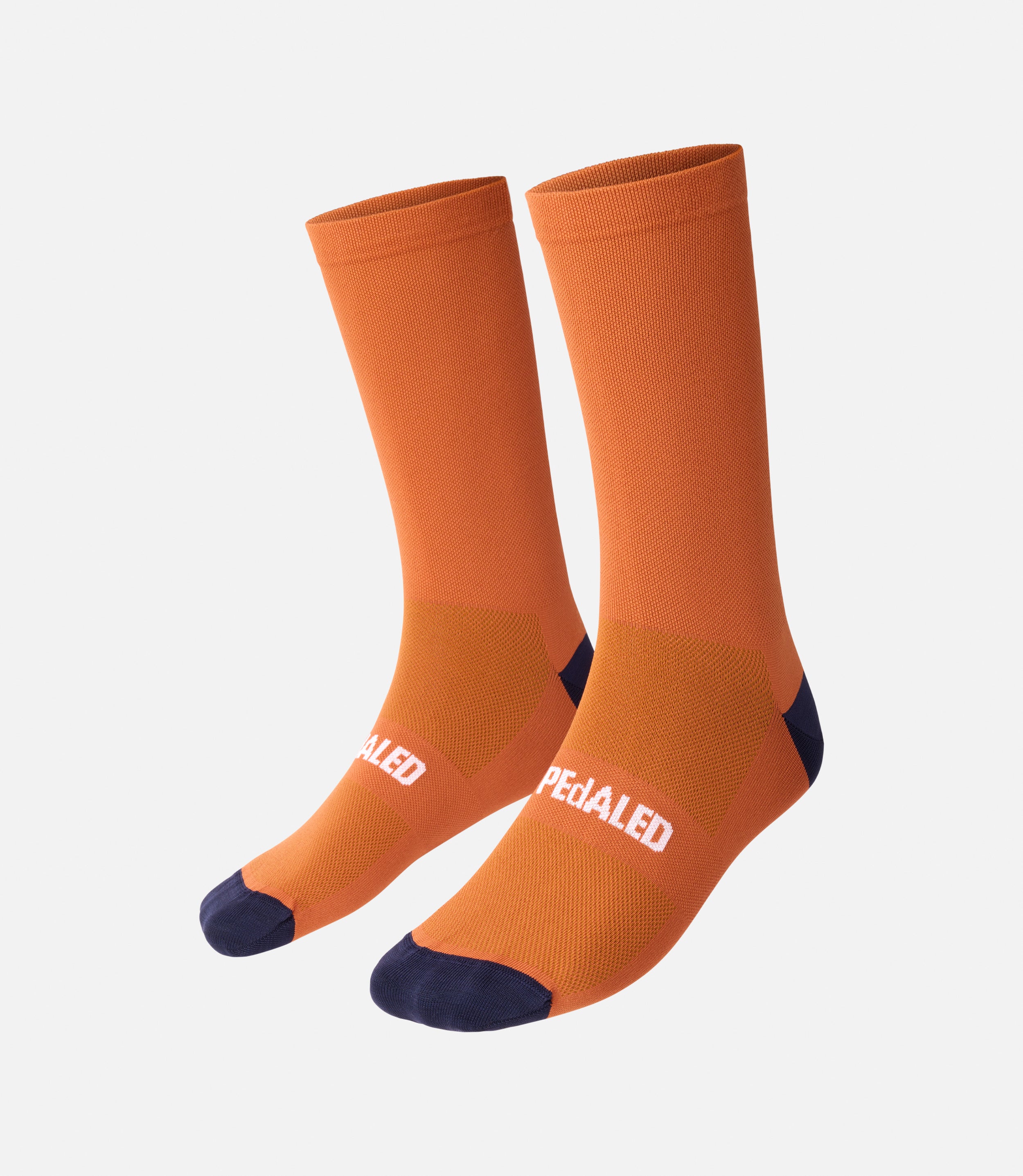 PEdALED Essential Summer Cycling Socks - Bombay Brown