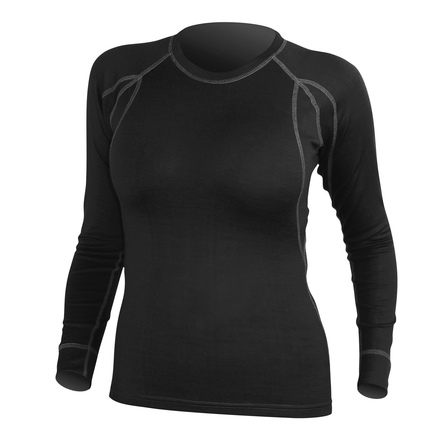 Endura Women BaaBaa Merino koszulka termiczna - Czarny