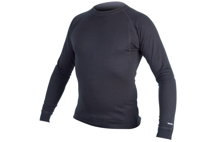 Endura BaaBaa Merino Langarmshirt – Schwarz