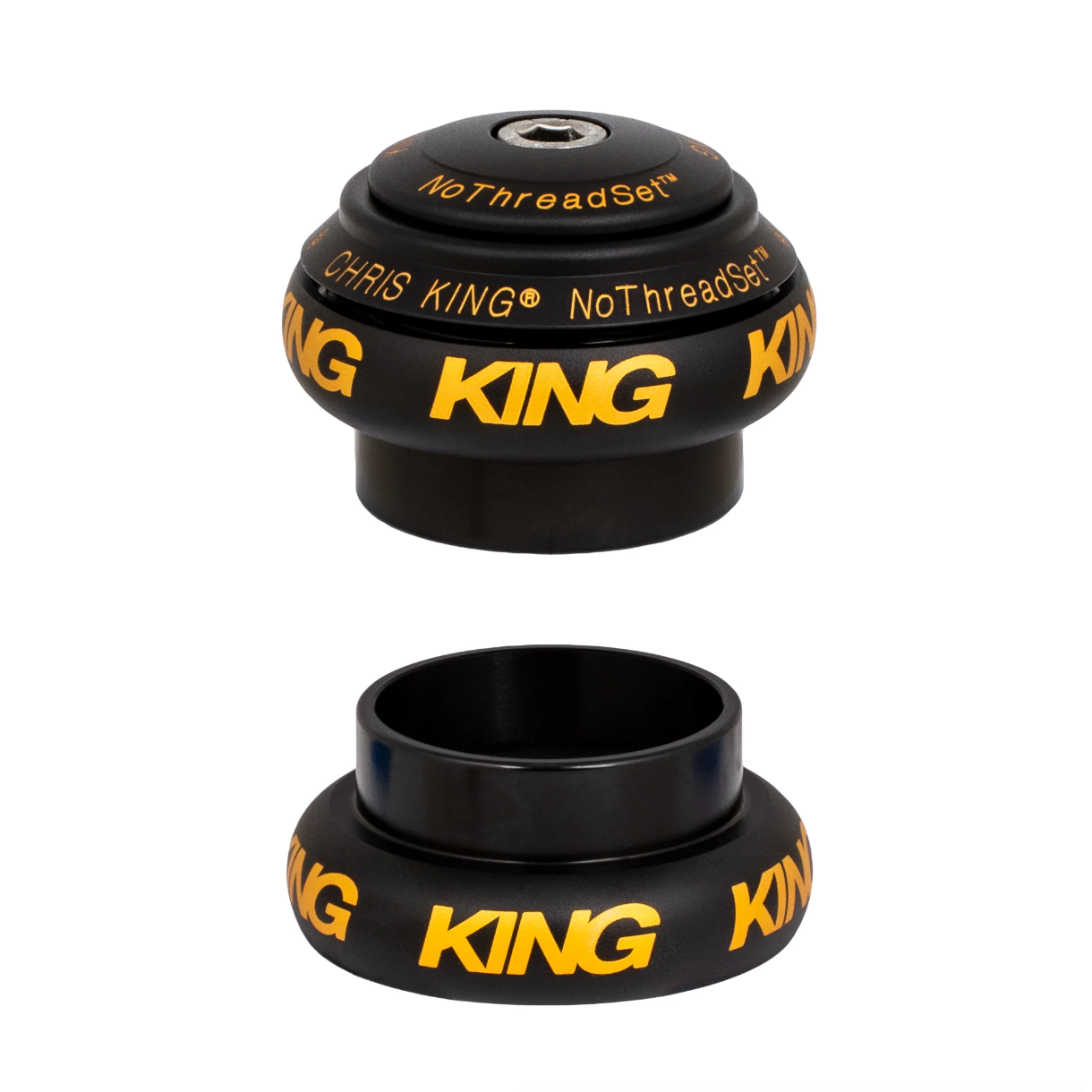 Chris King NoThreadSet Headset 1-1/8" - Two Tone Black Gold