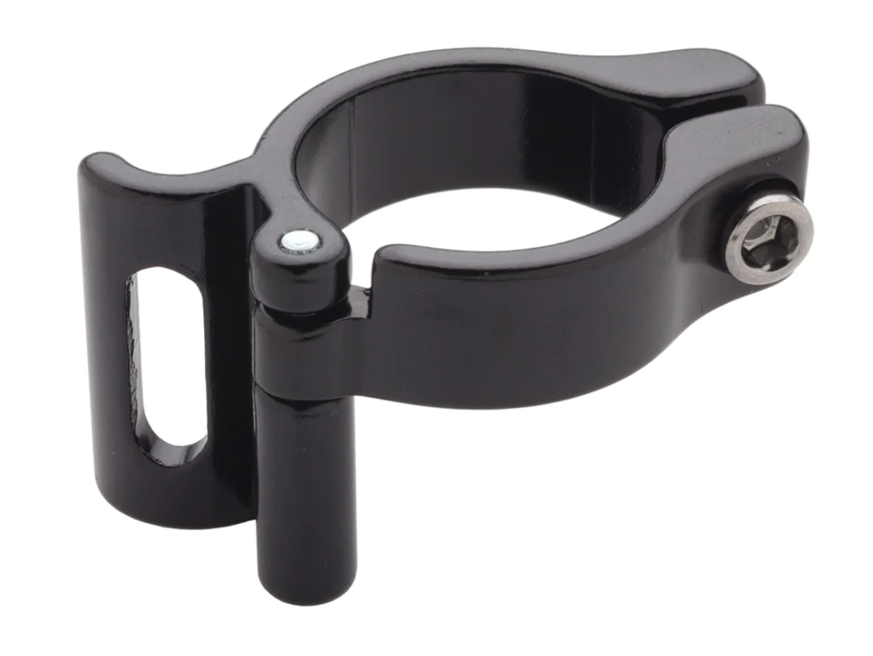 Problem Solvers Braze-On Front Derailleur Clamp, 28.6mm Black