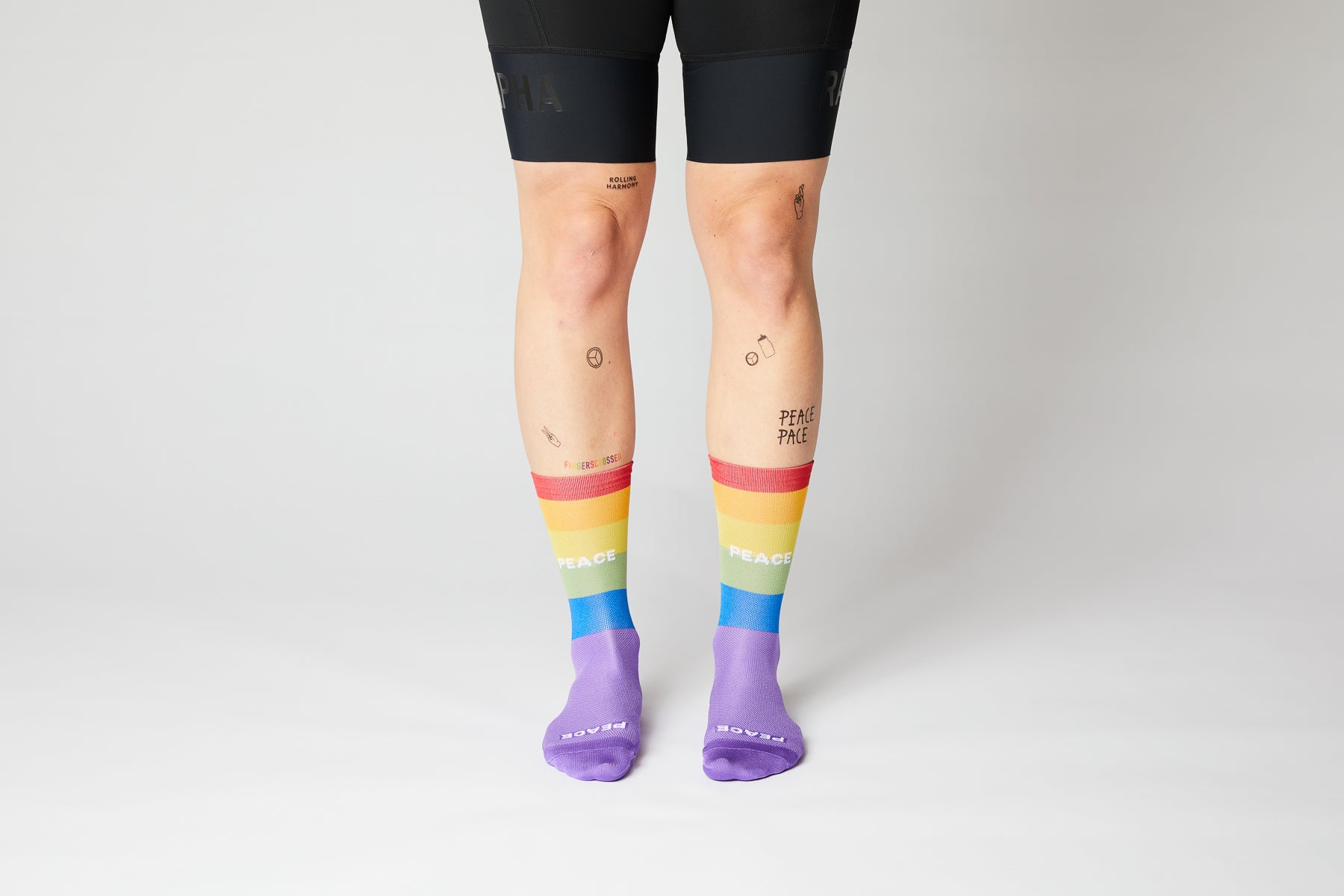 FINGERSCROSSED #Rolling Harmony Ringlet Cykelstrumpor