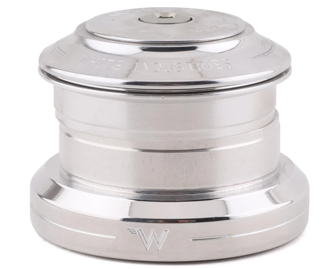 White Industries ZS44/EC44 Tapered Headset 1 1/8" - 1/2" - Polished Silver