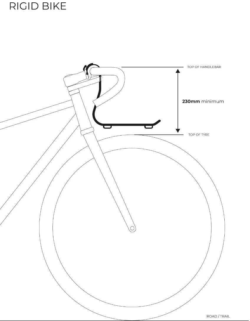 JACK the Bike Rack Handlebar Rack - Black