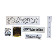 Surly Dekal Sæt Steamroller - Hvid