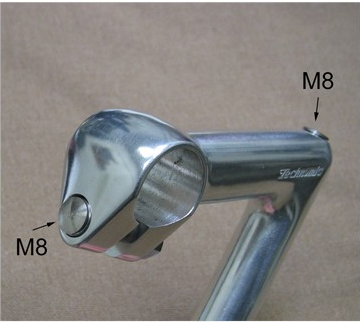 Tapa de tornillo de acero inoxidable NITTO M8 (Precio por unidad)