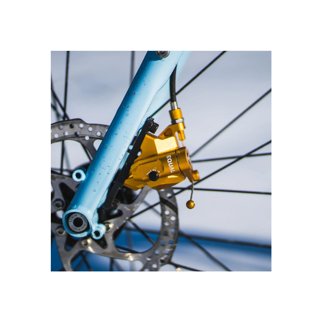 Growtac Equal Disc Brake Caliper Set - Flat Mount