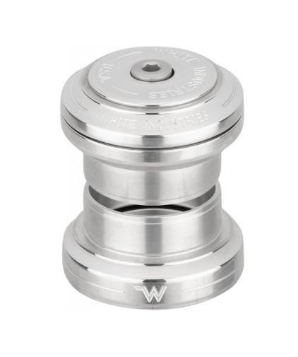 White Industries EC34/EC34 Headset 1 1/8" - Polished Silver