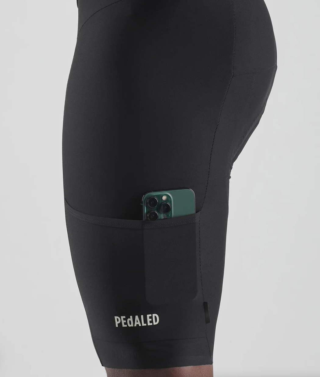 PEdALED Odyssey Training Bib Shorts - Black