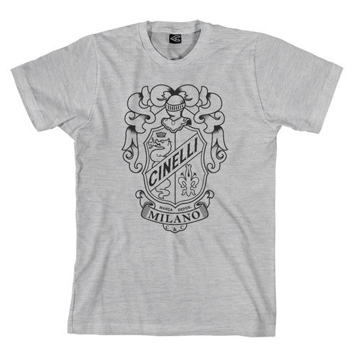 Cinelli CREST GRIJZE T-SHIRT