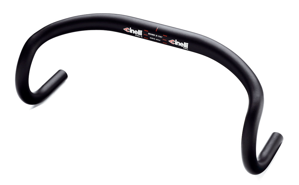 Cinelli Pista Aluminum Handlebar - Matte Black