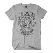 Cinelli Crest Grey Dam T-Shirt