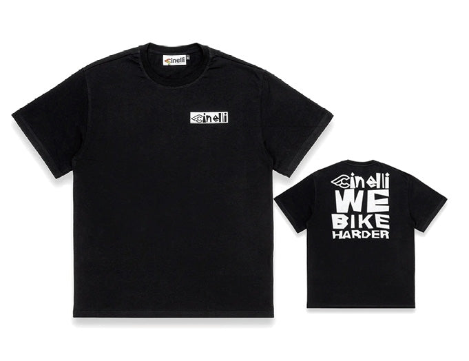 Cinelli 'We Bike Harder' T-shirt