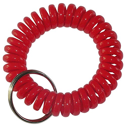 Spiralarmbandsnyckelhållare Red