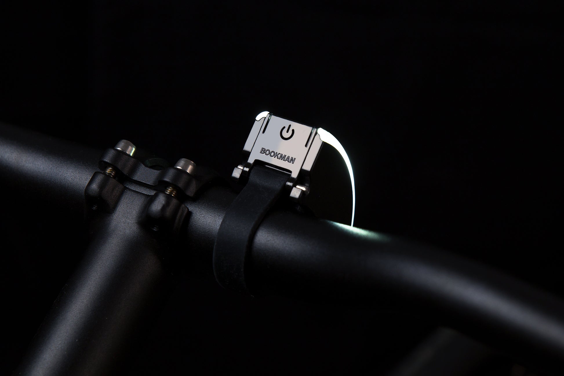 Bookman Curve Front Light Black/Black