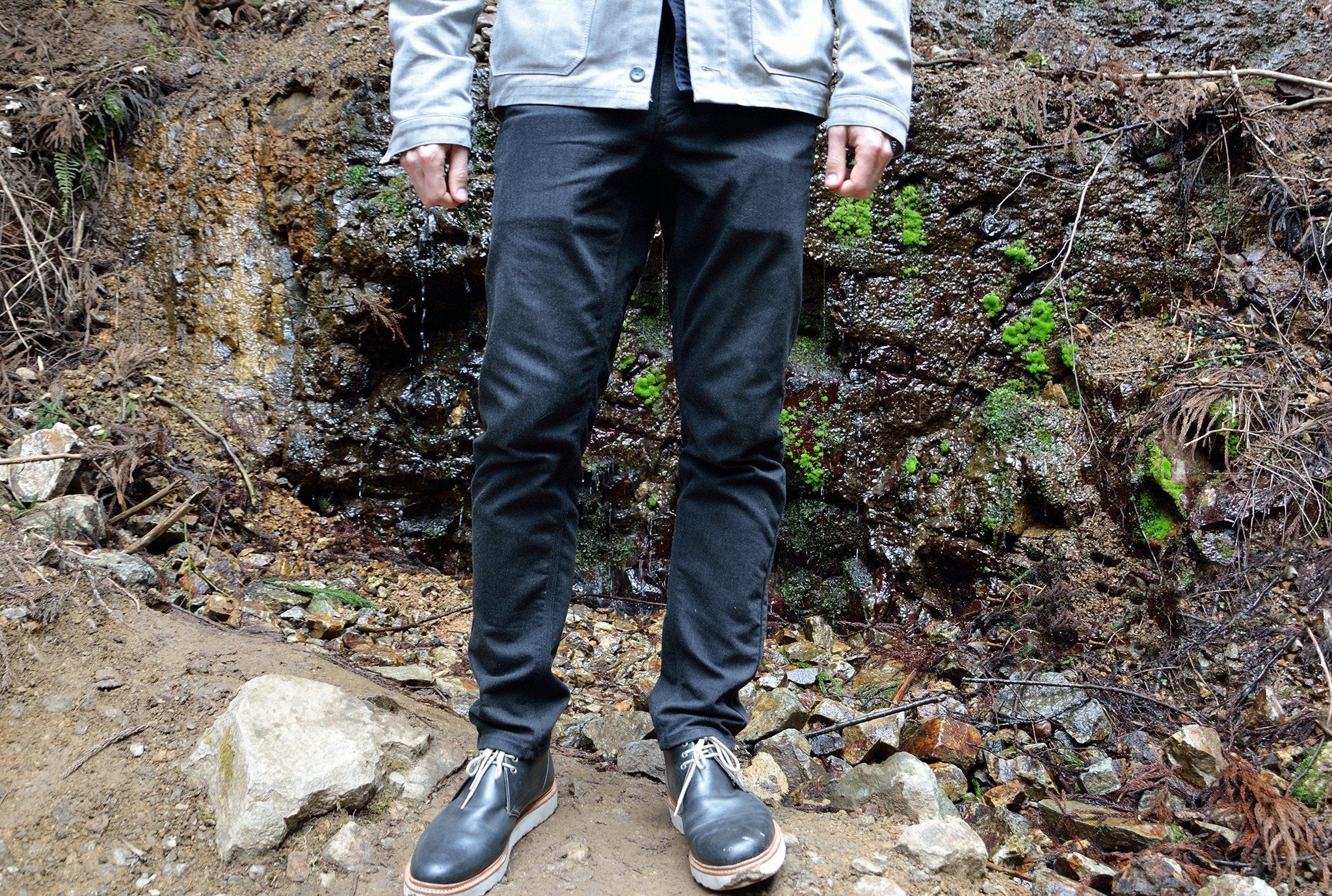 Swrve dopasowane dżinsy z denimu Cordura®