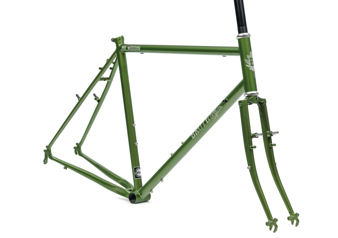 Brother Cycles Mr Wooden Green Metallic - Ramset
