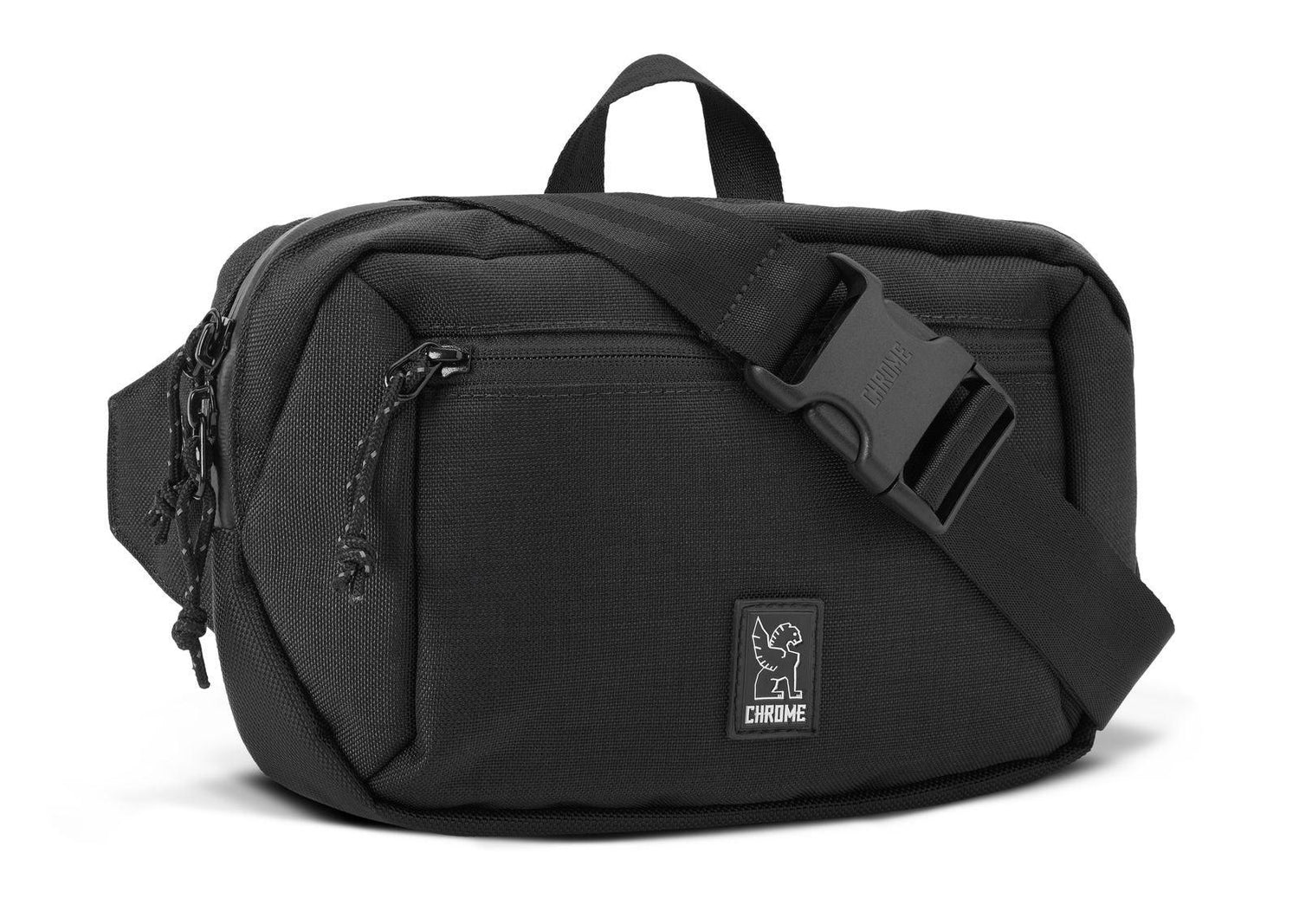 Chrome Ziptop Waistpack - Black