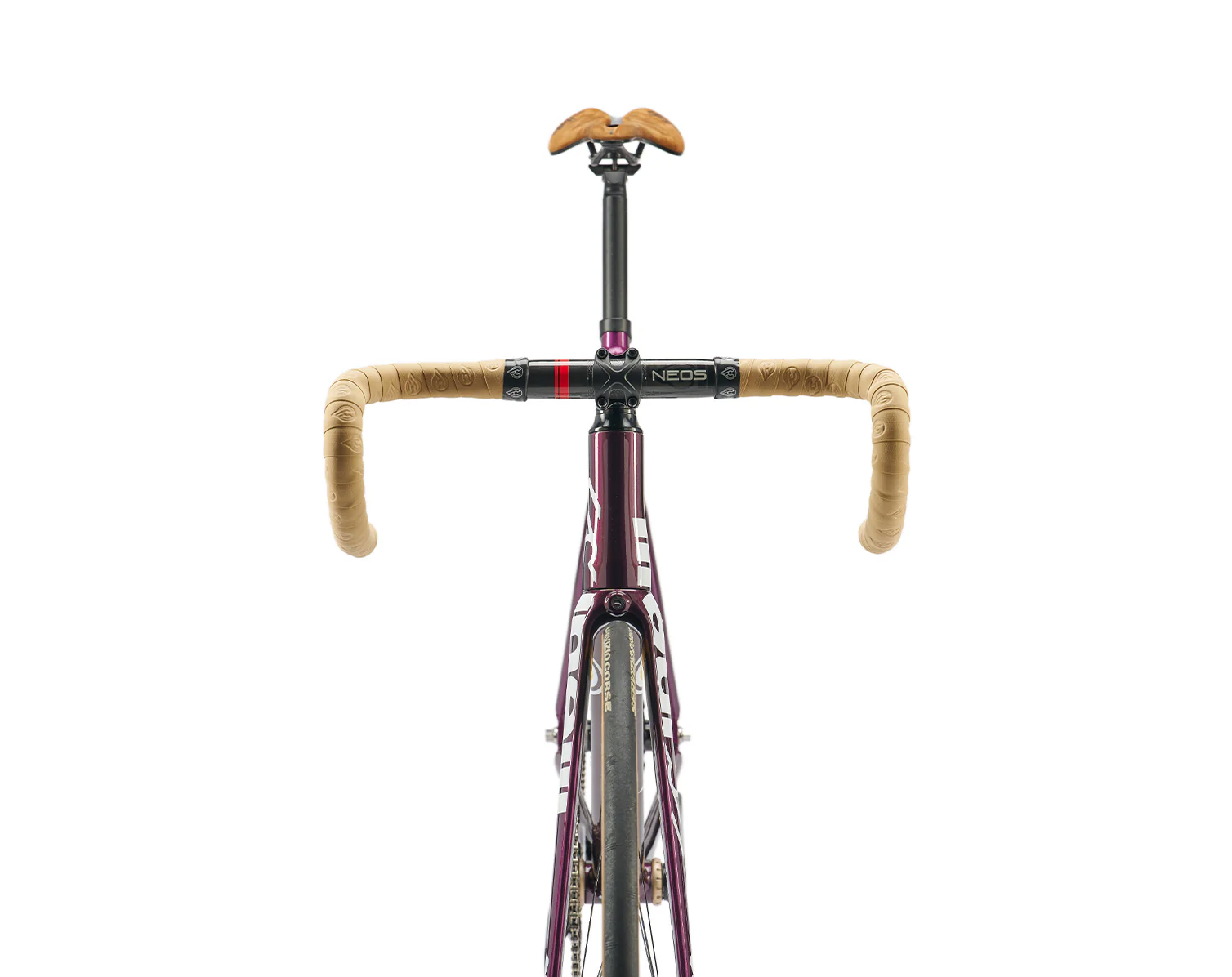 Cinelli Vigorelli Burgundy Nebula Ramset