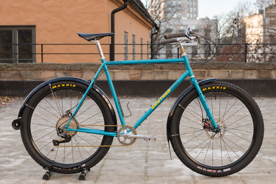 The bike is ready for delivery
