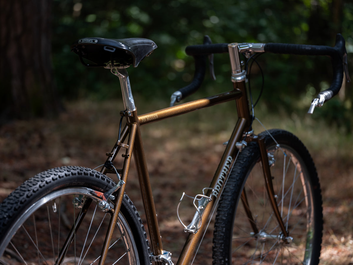 Brother Cycles Mr Wooden Spray Tan - Frameset