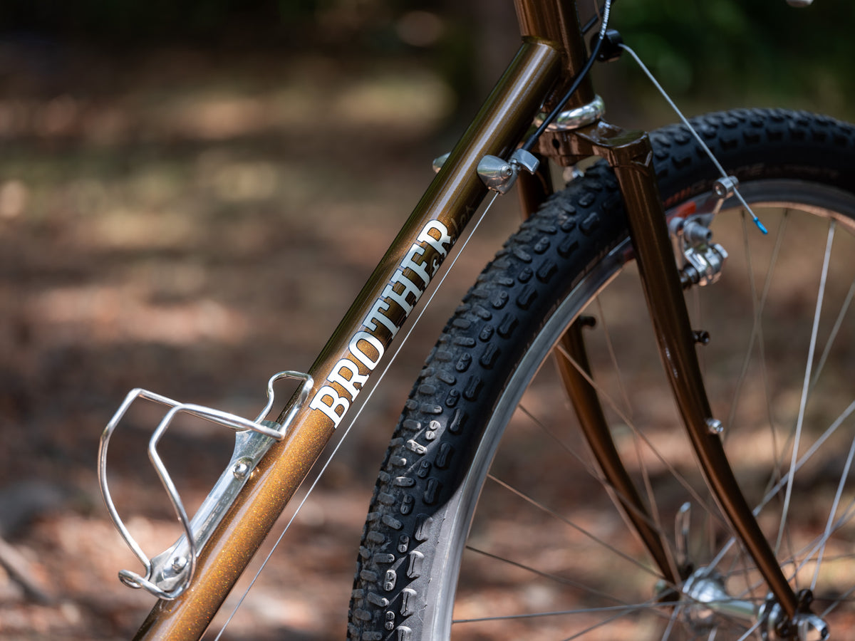 Brother Cycles Mr Wooden Spray Tan - Frameset