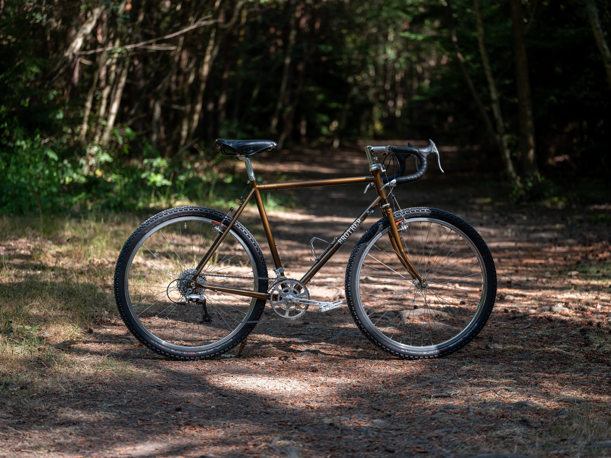 Brother Cycles Mr Wooden Spray Tan - Frameset