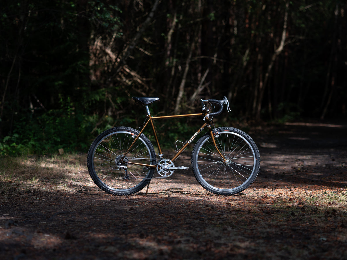 Brother Cycles Mr Wooden Spray Tan - Frameset