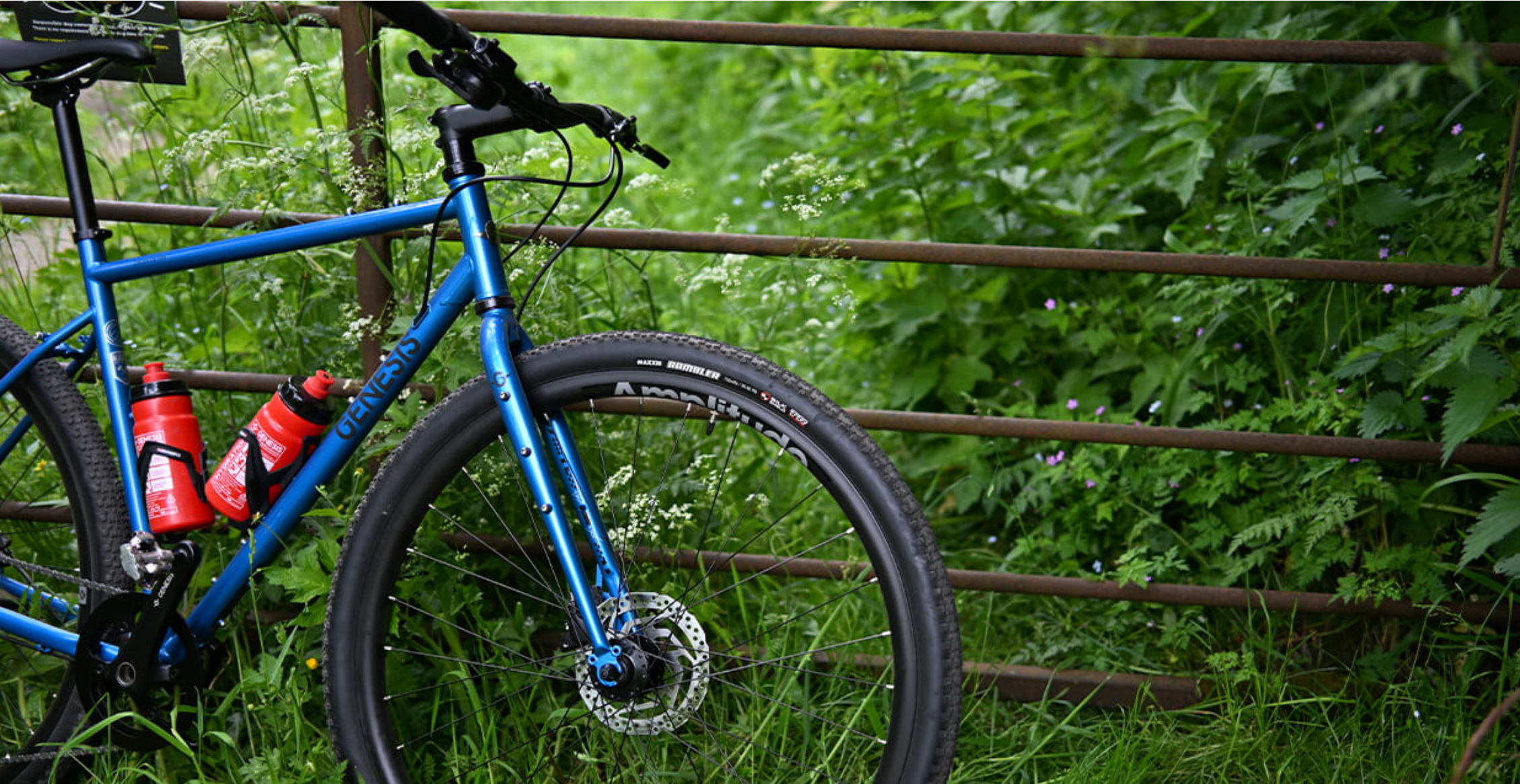 Genesis Croix de Fer 20 Flat Bar (Blue Fighters)