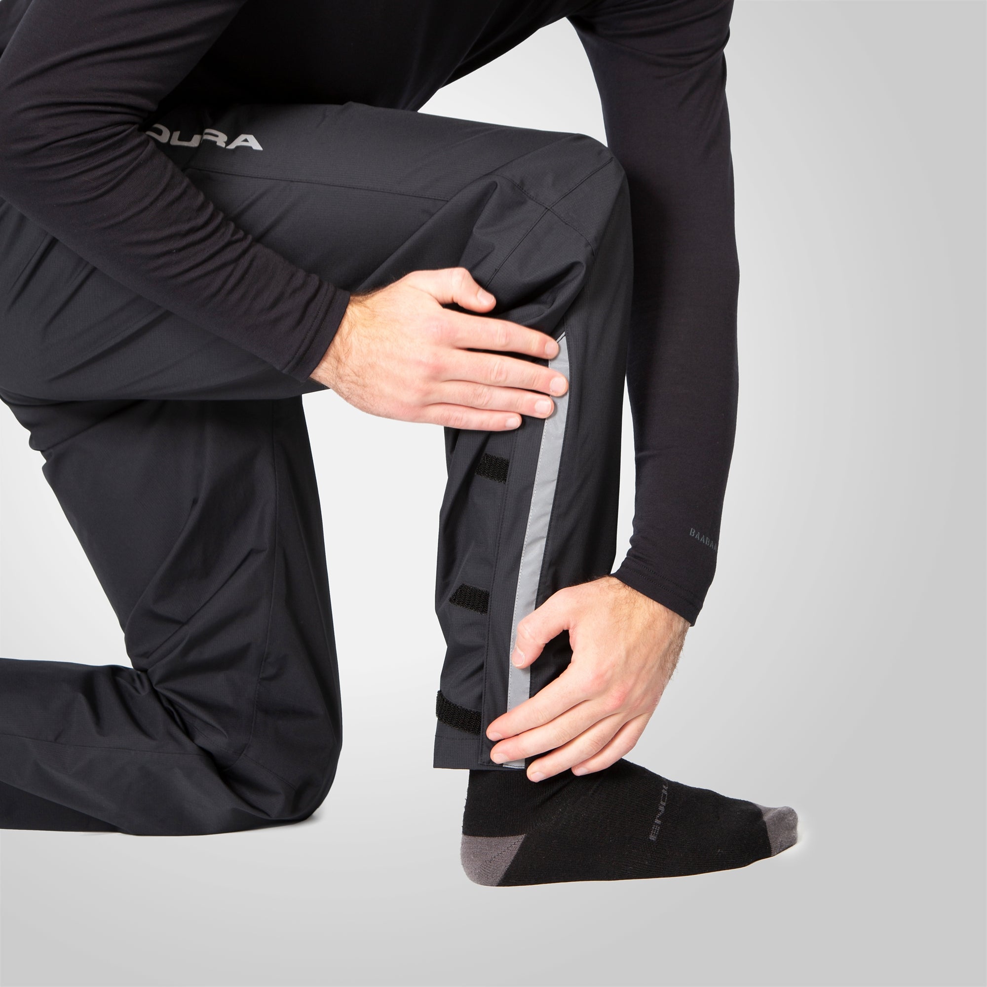 Endura Men's Hummvee Transit Waterproof Trouser, Black