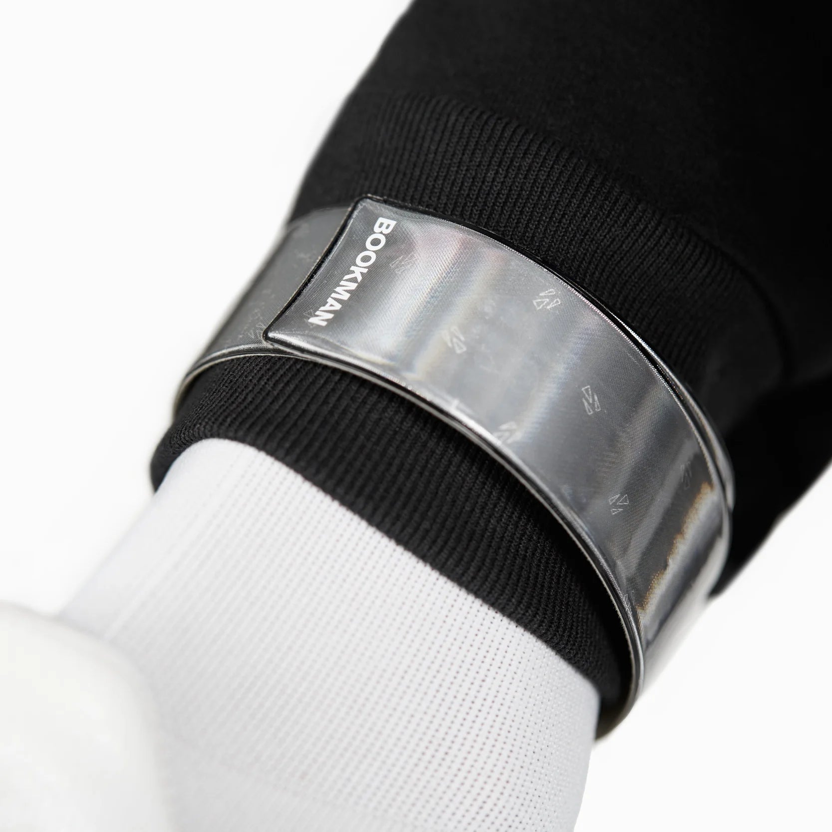 Bookman Snap Band Reflectors Black