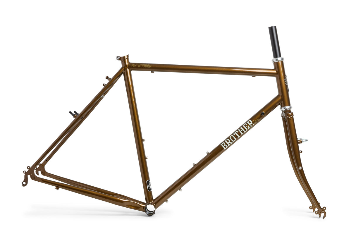Brother Cycles Mr Wooden Spray Tan - Frameset X-Large