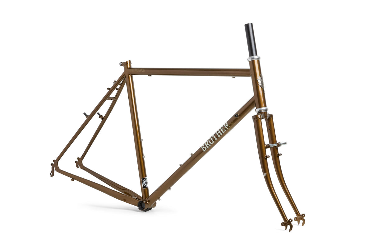 Brother Cycles Mr Wooden Spray Tan - Frameset