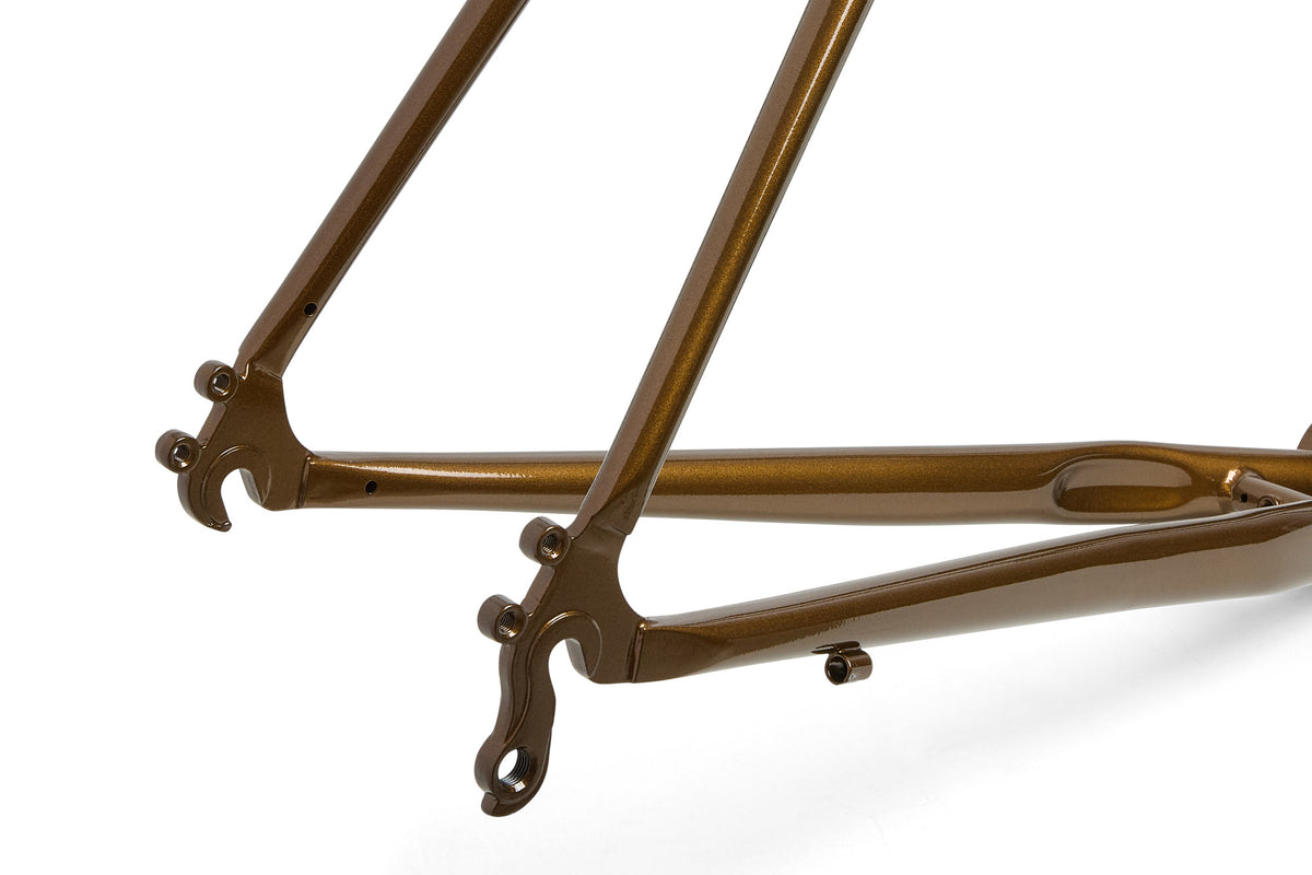 Brother Cycles Mr Wooden Spray Tan - Frameset