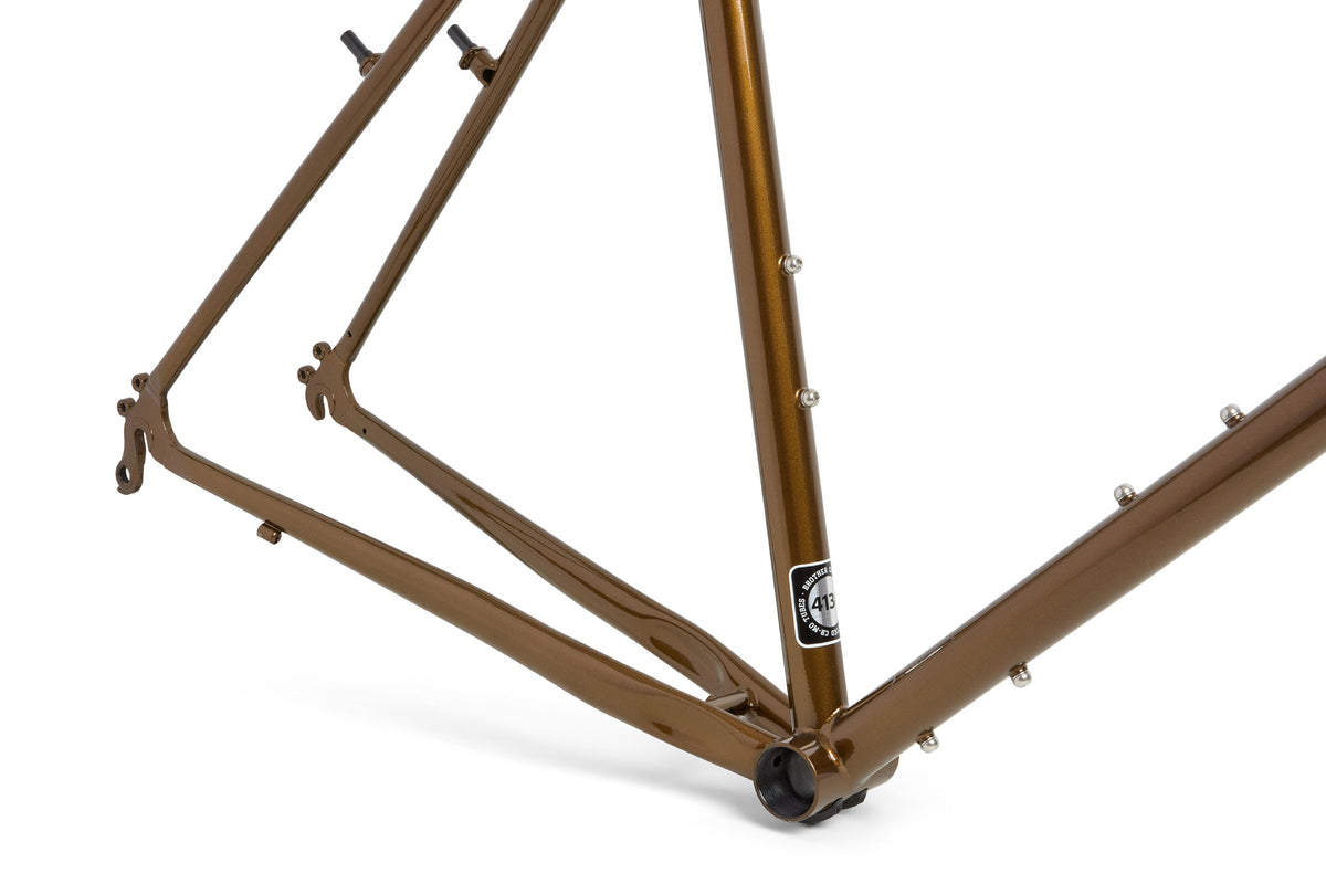 Brother Cycles Mr Wooden Spray Tan - Frameset