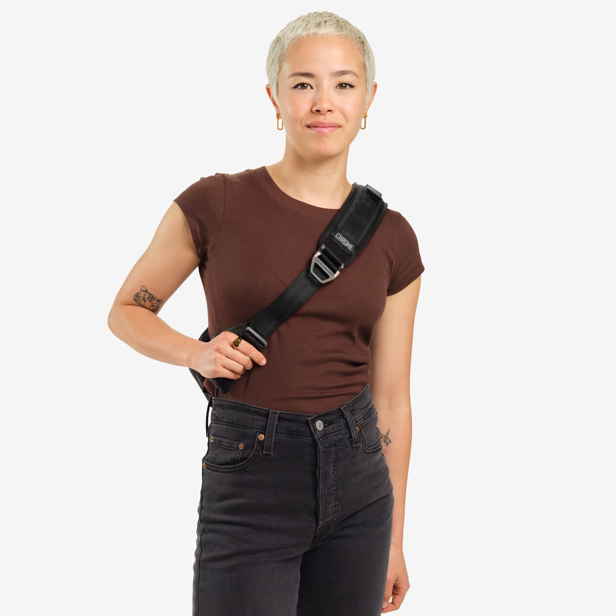 Chrome Mini Kadet Sling Bag - Black – produktbild 5