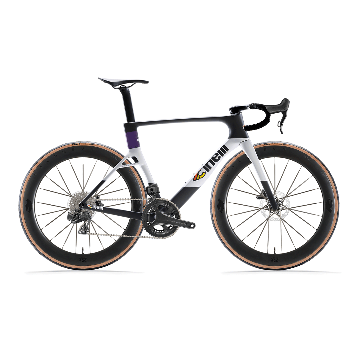 Cinelli Aeroscoop Super Record WRL – Purple Fiber