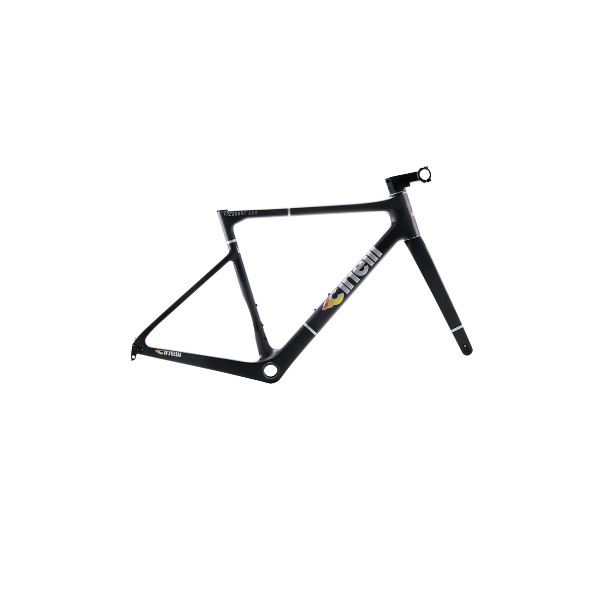 Cinelli Pressure ADR 2024 Frame Kit – Black Coal