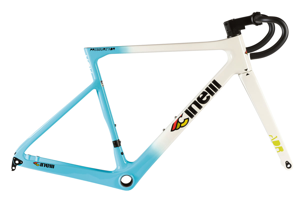 Cinelli Pressure ADR 2024 Frame Kit – Speed Faded Blue