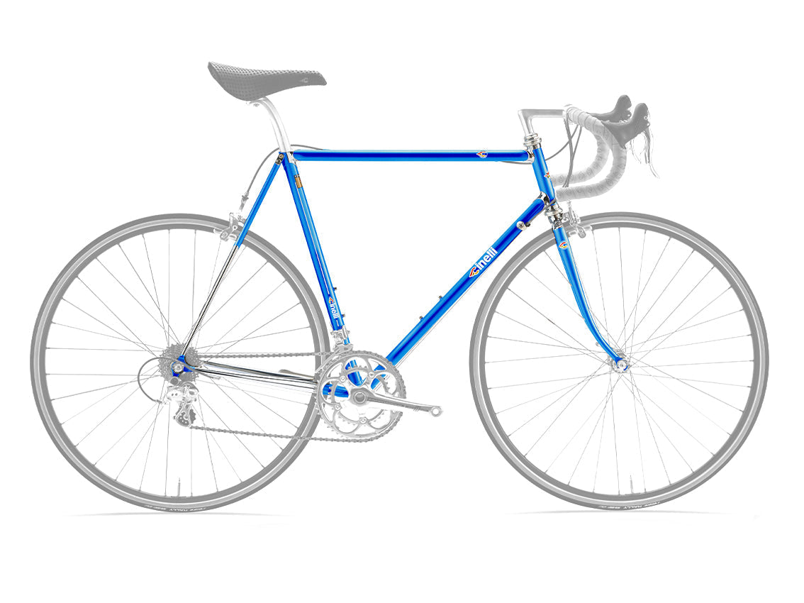 Cinelli Supercorsa Road - Frame Set BLU CHINA
